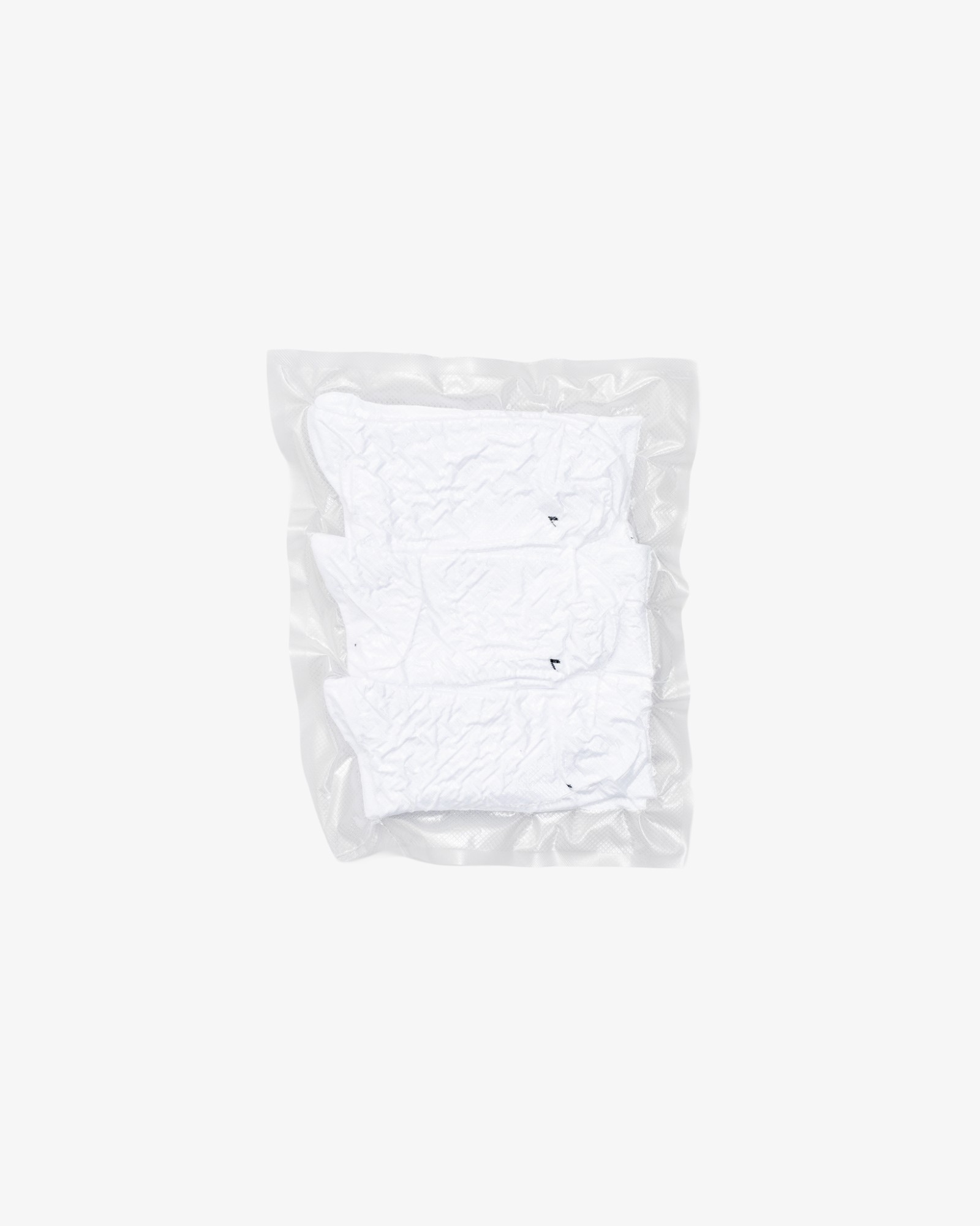 LAB WHITE SOCKS 3-PACK