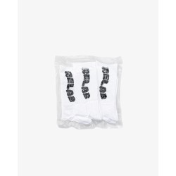 COZY WHITE SOCKS 3-PACK 