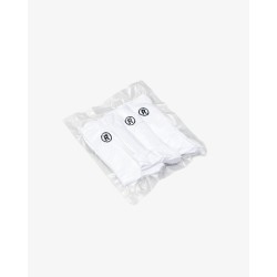„R” LOGO SOCKS WHITE 3-PACK 