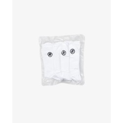 „R” LOGO SOCKS WHITE 3-PACK 