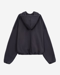 BIGGIE GRAPHITE GREY HOODIE