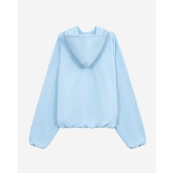 BIGGIE LIGHT BLUE HOODIE 