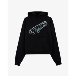 PIN BLACK HOODIE 