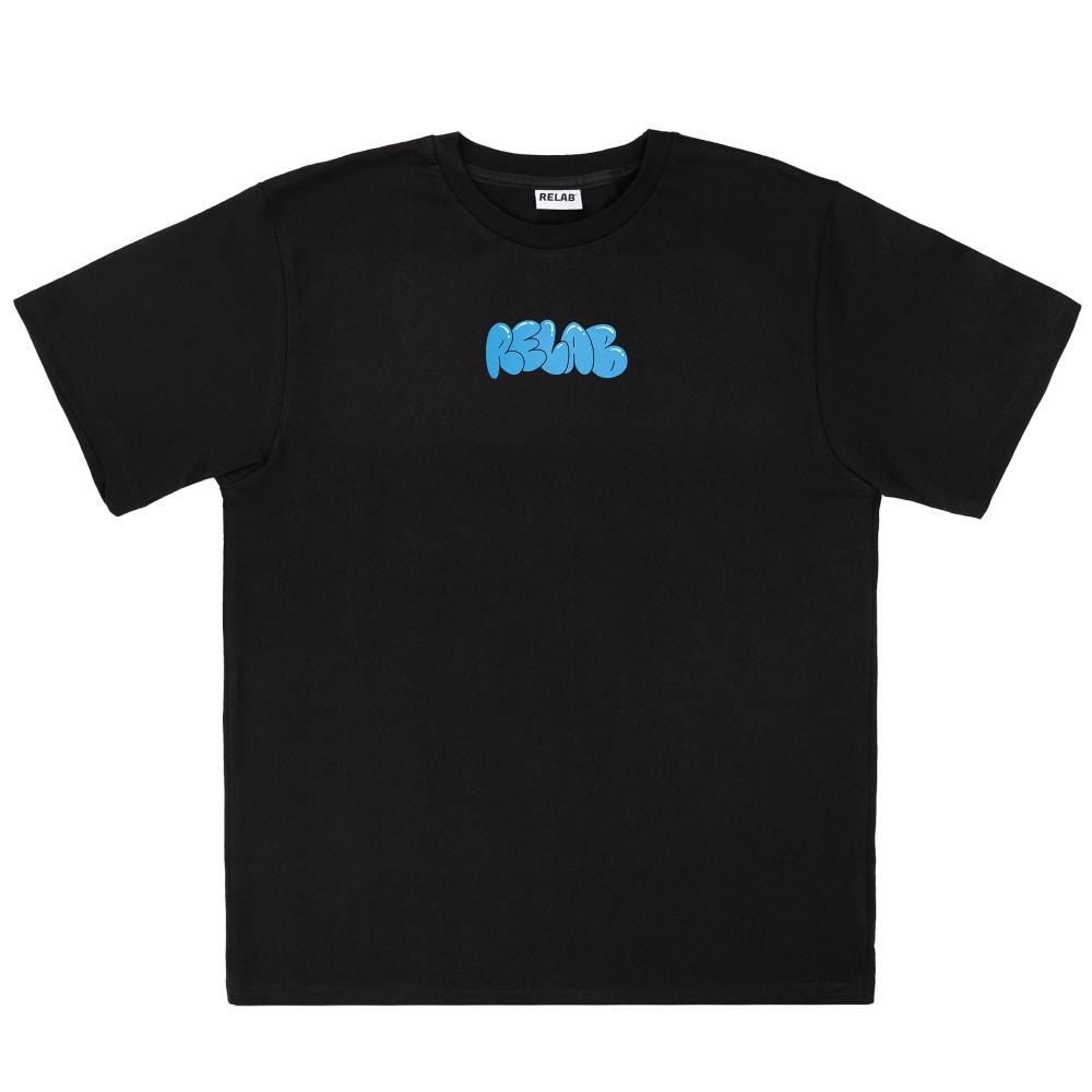 BUBBLE LOGO BLACK T-SHIRT