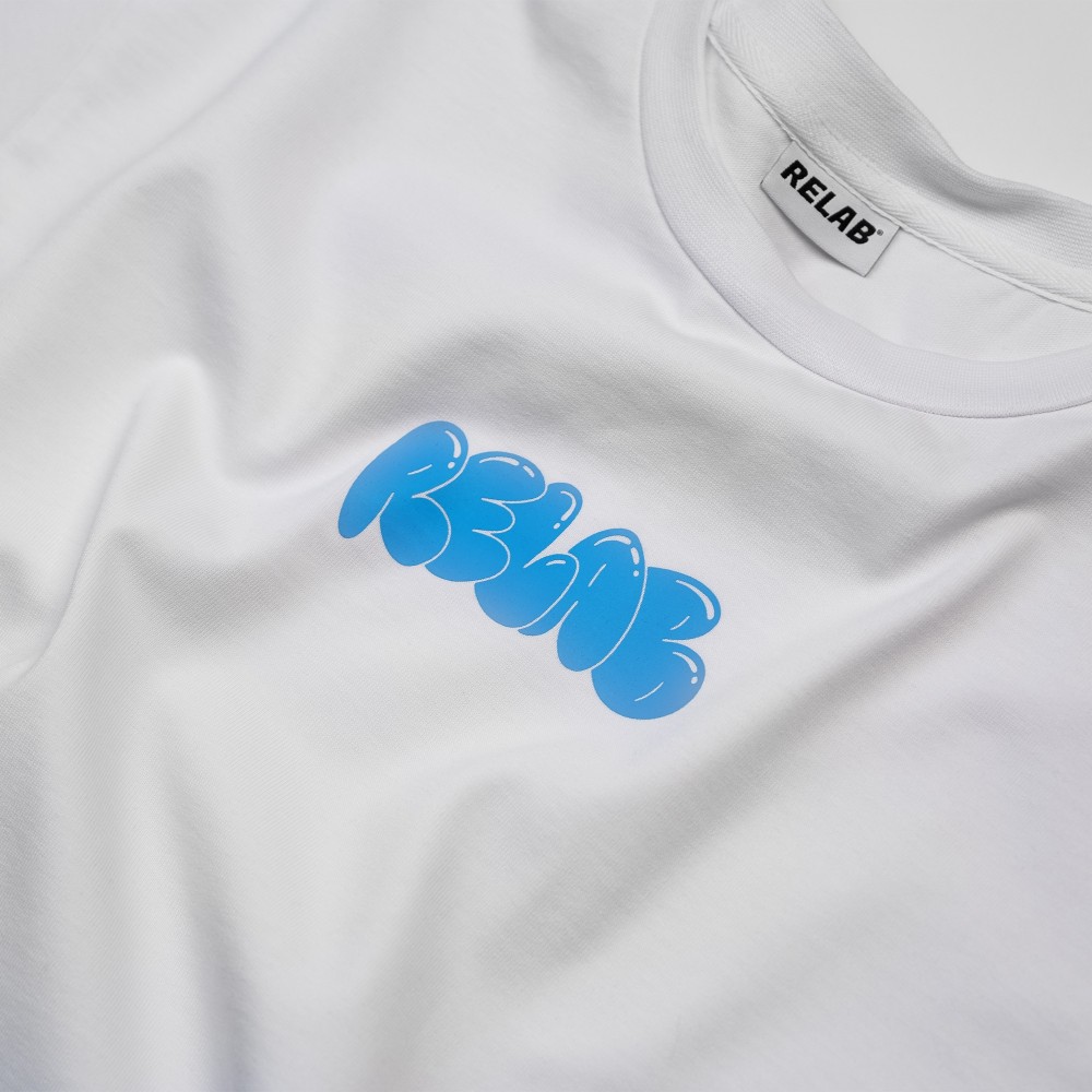 BUBBLE LOGO WHITE T-SHIRT