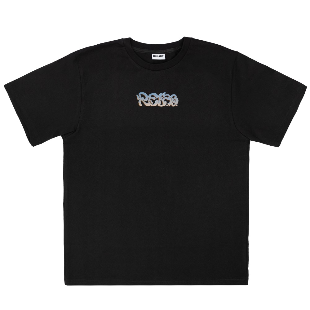 CHROM LOGO BLACK T-SHIRT