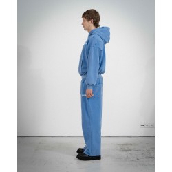 HARDCORE BLUE HOODIE 