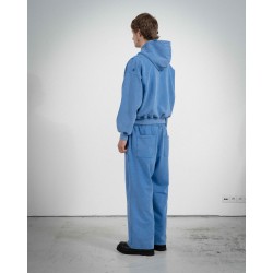 HARDCORE BLUE HOODIE 