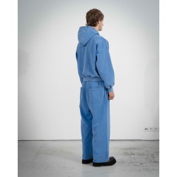 HARDCORE BLUE HOODIE 