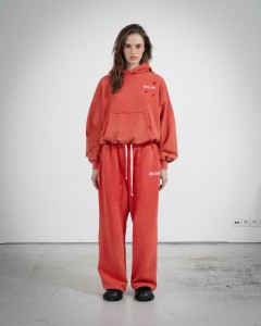 HARDCORE RED SWEATPANTS