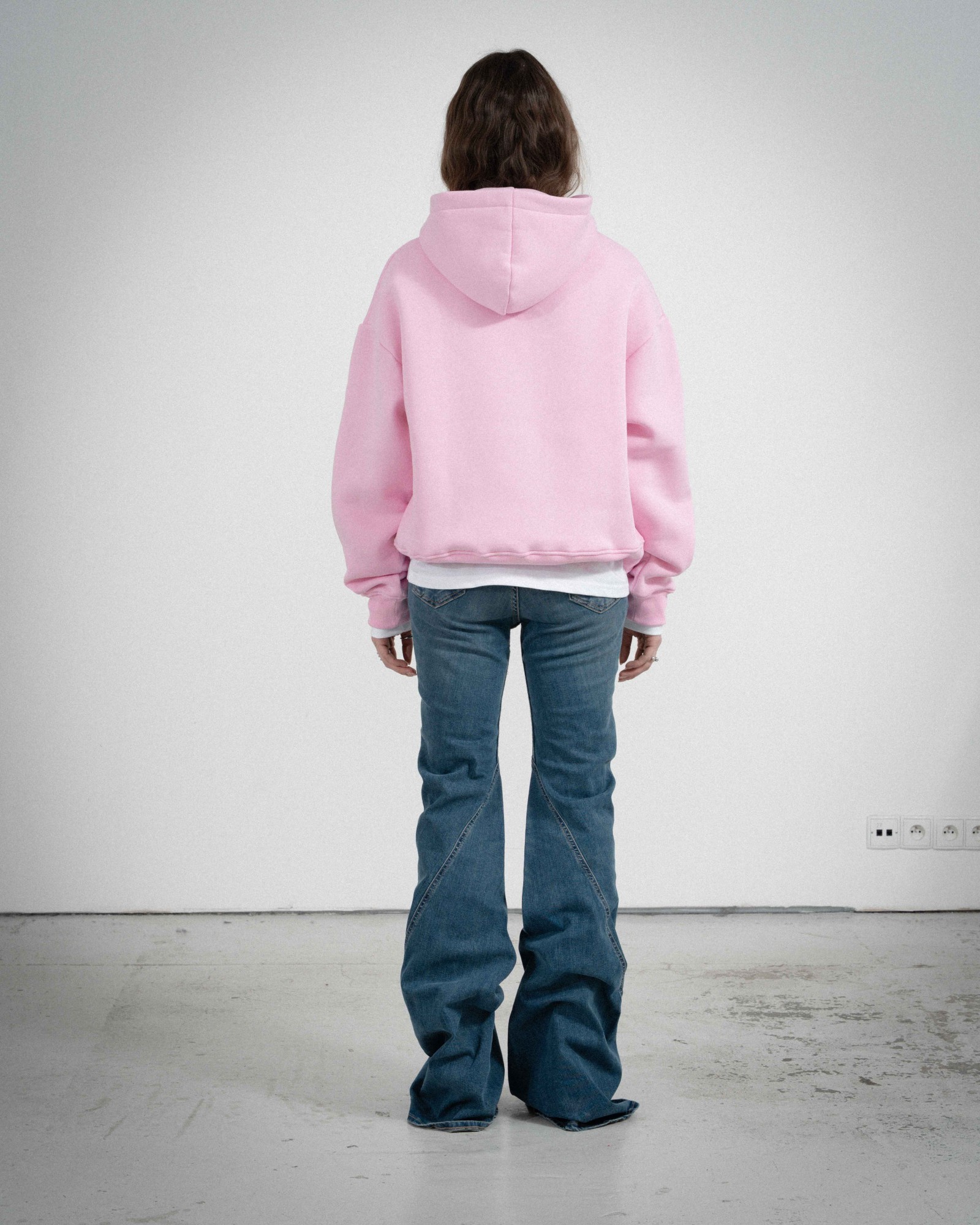 COZY SMALL PINK HOODIE