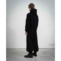 COZY SMALL BLACK PINK HOODIE 