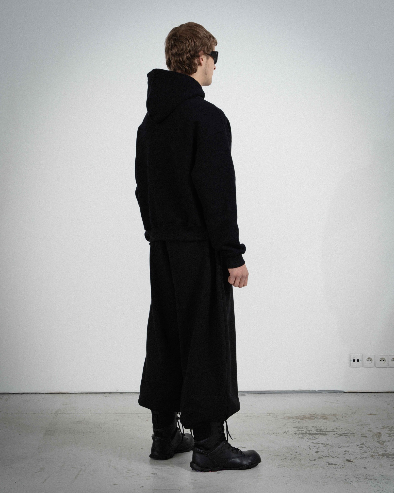 COZY SMALL BLACK PINK HOODIE