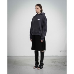 COZY SMALL GRAPHITE HOODIE 