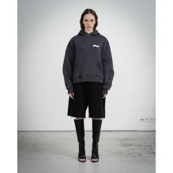 COZY SMALL GRAPHITE HOODIE 