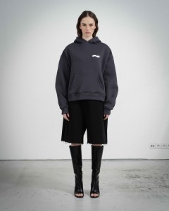 COZY SMALL GRAPHITE HOODIE