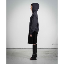 COZY SMALL GRAPHITE HOODIE 