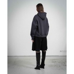 COZY SMALL GRAPHITE HOODIE 