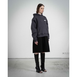 COZY SMALL GRAPHITE HOODIE 