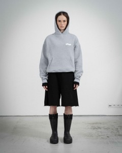 COZY SMALL GREY HOODIE