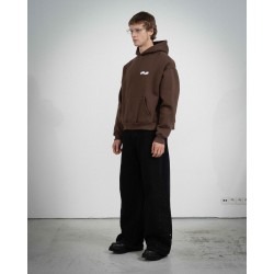 COZY SMALL BROWN HOODIE 