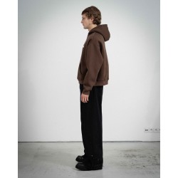 COZY SMALL BROWN HOODIE 
