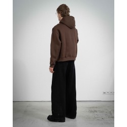 COZY SMALL BROWN HOODIE 