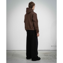 COZY SMALL BROWN HOODIE 