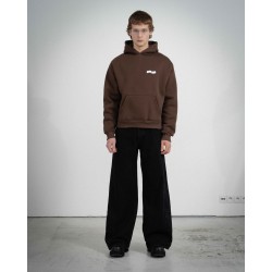 COZY SMALL BROWN HOODIE 