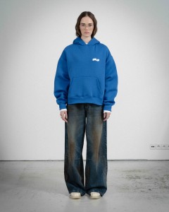 COZY SMALL NAVY BLUE HOODIE