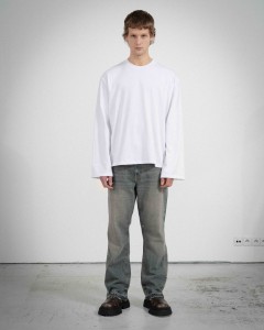 BIGGIE WHITE LONGSLEEVE