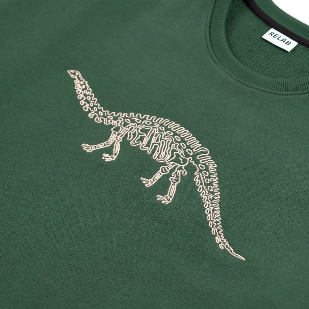 DINO GREEN CREWNECK