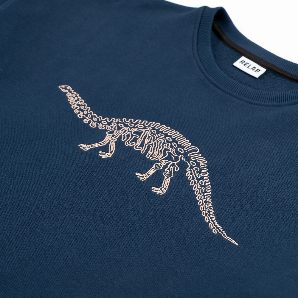 DINO NAVY CREWNECK