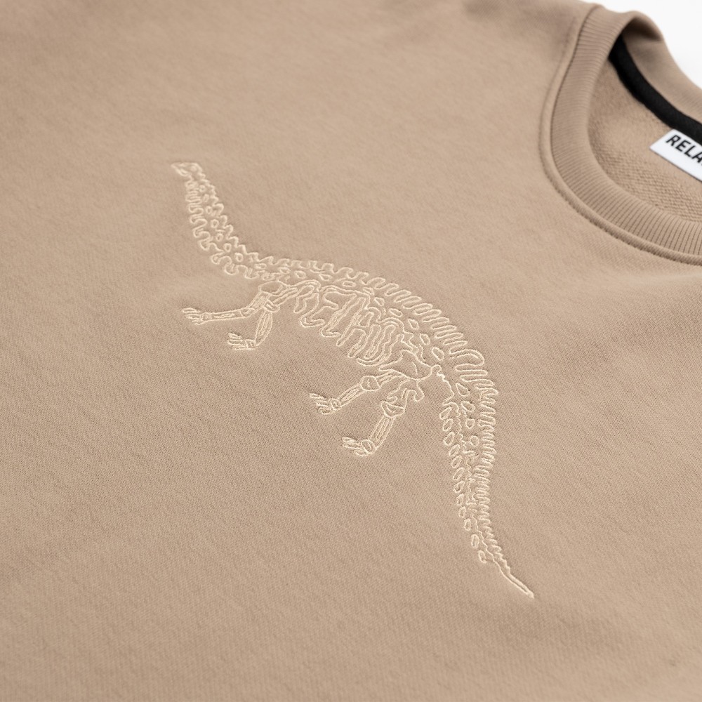 DINO BEIGE CREWNECK